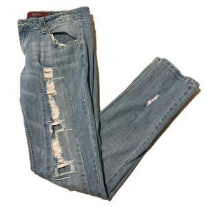Max Rave Ripped Jeans